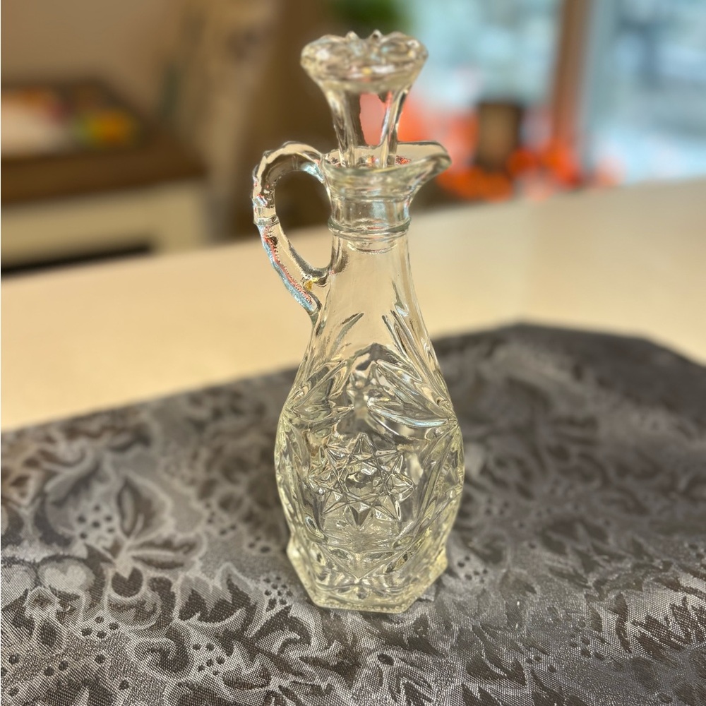 Vintage Anchor Star of David Vinegar Oil Cruet - Picture 1 of 7